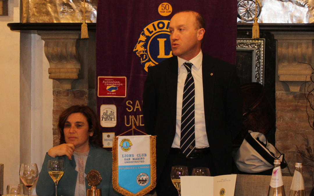 Emanuele Cesarini nuovo Presidente Lions Club